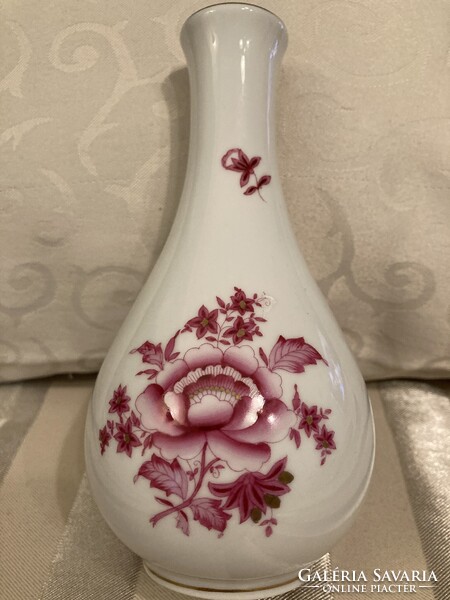 Herendi Nanking bouquet váza 16 cm