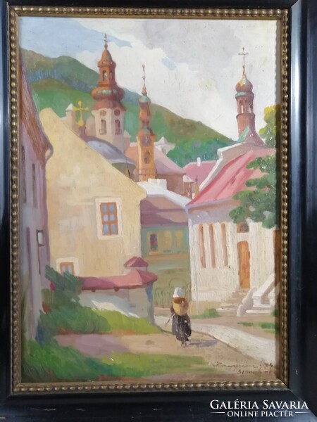 ZSUPPÁN ISTVÁN - SELMECBÁNYA ÓVÁROS (Selmeczbánya, Schemnitz, Banska Stiavnica)