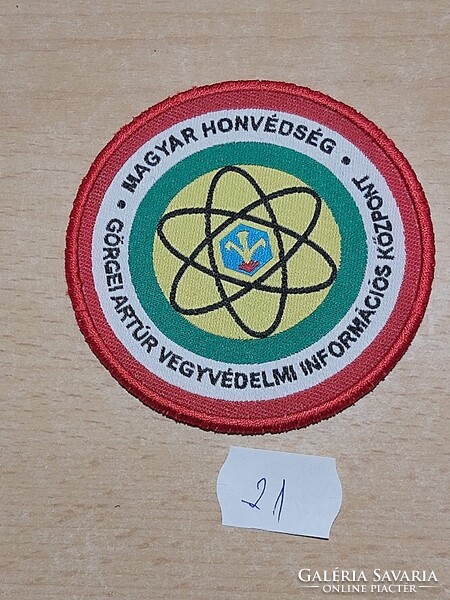 MH GÖRGEI ARTÚR VEGYIVÉDELMI INFORMÁCIÓS KÖZPONT KARJELZÉS KÖZNAPI 21.