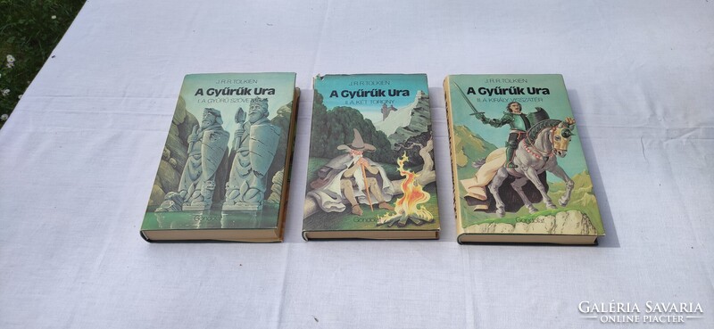 Gyűrűk Ura I II. III trilógia 1981 kiadás