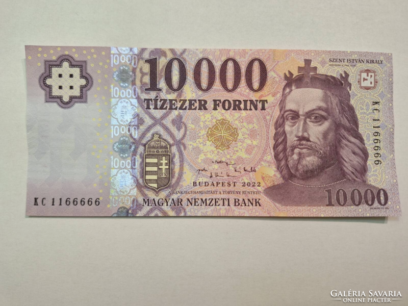 2022 hajtatlan 10. 000 Ft