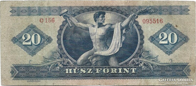 20 forint 1947 5.