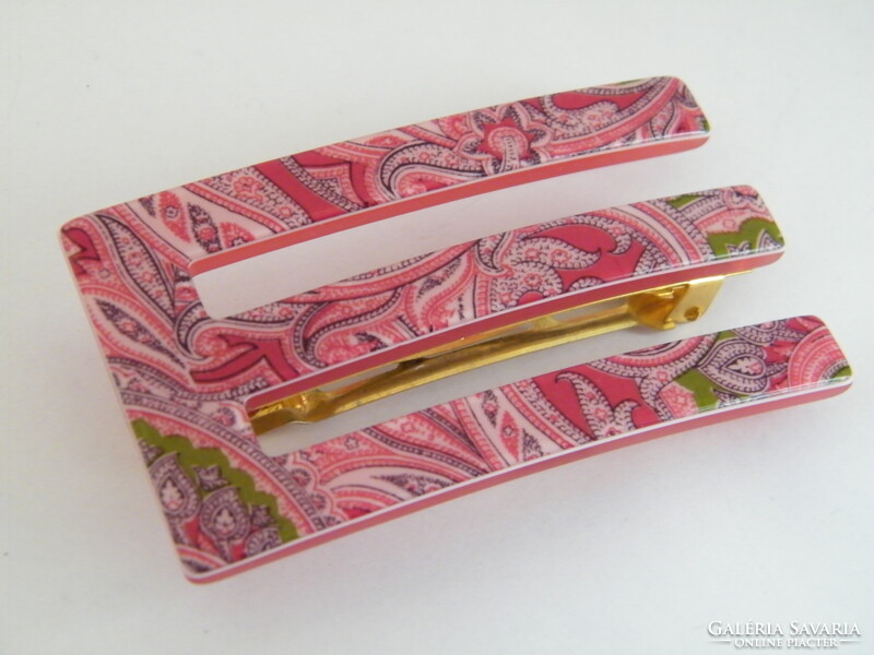 Retró Etro francia csat, hajcsat