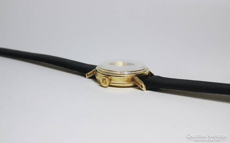 Omega geneve 14k gold - from 1977 - serviced, with warranty, tiktakwatch service card!