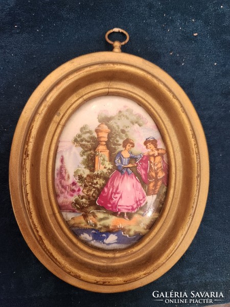 Porcelán festmény