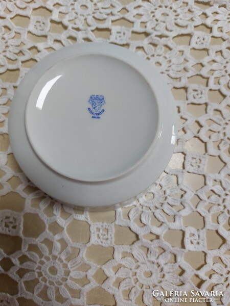 Alföldi petrezselyem, lóhere mintás porcelán savanyúságos, kompótos, csemegés tál, tálka