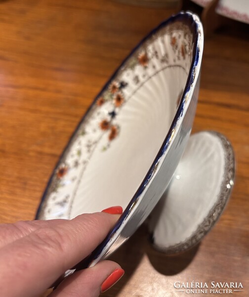 Fajansz Doulton Arnold ritka talpas torta tál