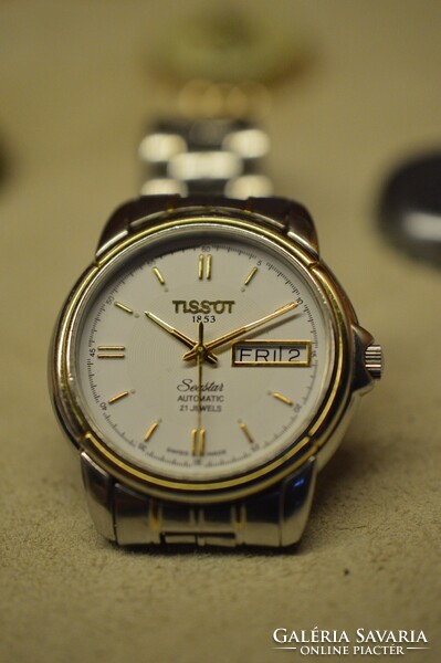Tissot Seastar automatic day-date 90s