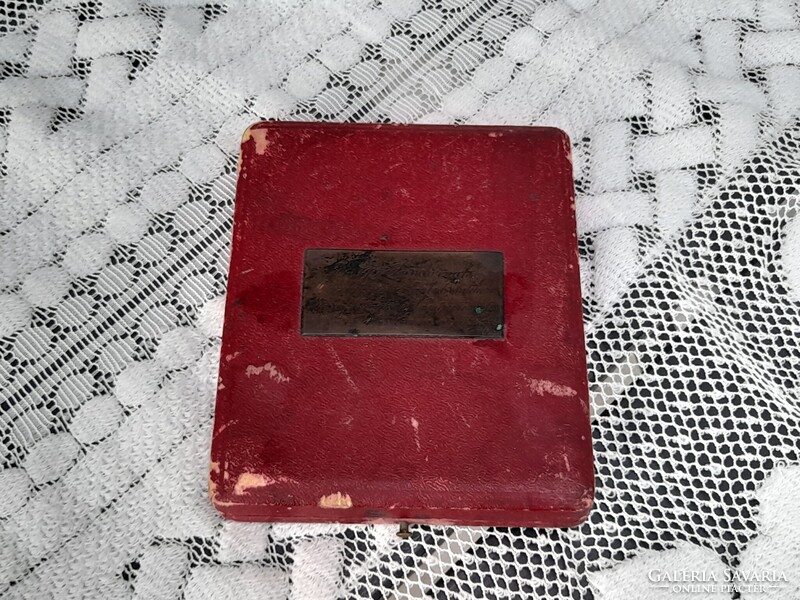 1,-Ft Extrém ritka bronz plakett