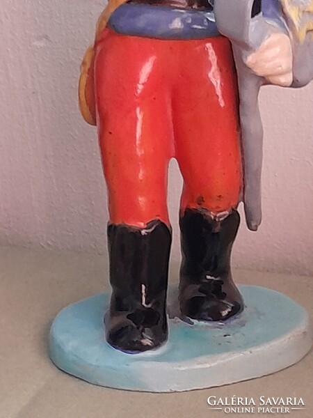 H.Rahmer Mária art  deco kerámiája 26 cm magas jelzett