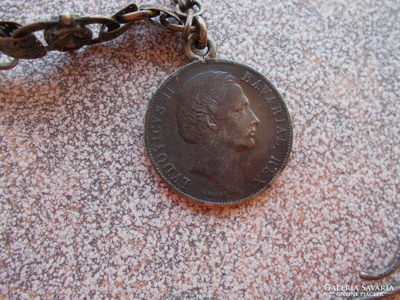 WW1,Tiszti lánc ezűstből,Lajos Taller,Ag 50,3gr