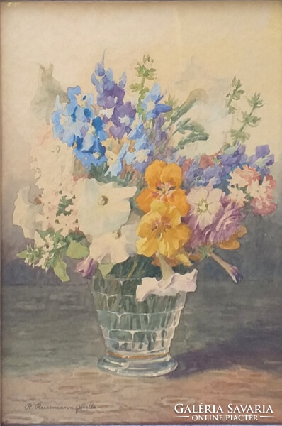 Barabás Gizella (1893 - 1985 ) : Tavaszi csokor