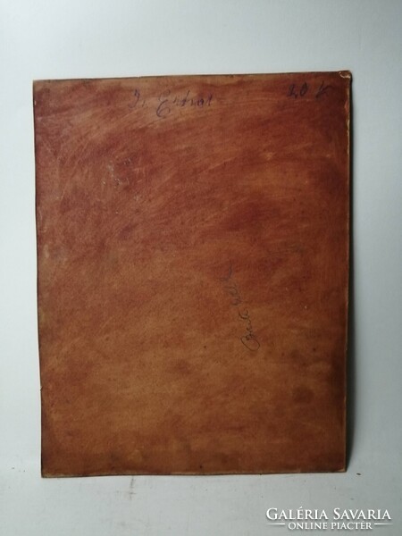 GYÖNYÖRŰ HÖLGYPORTRÉ - KERETEZETT ALKOTÁS FELOLDATLAN JELZÉSSEL