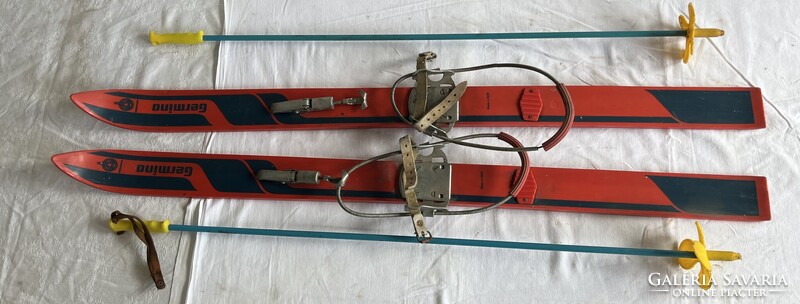 Germina retro gyermek síléc síbotokkal Made in GDR