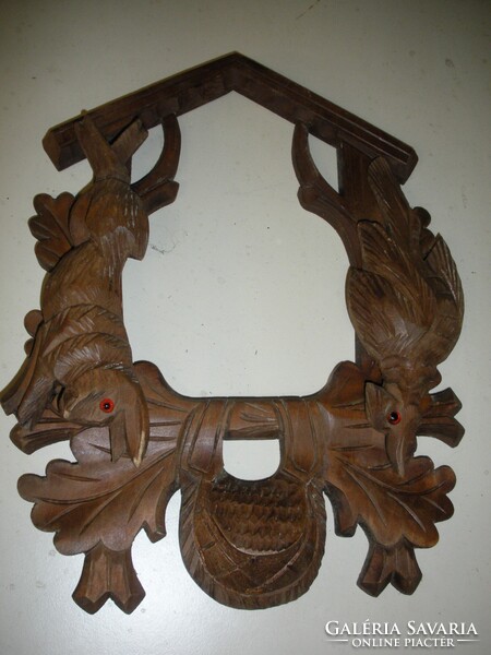 Kakukkos óra eleje faragás