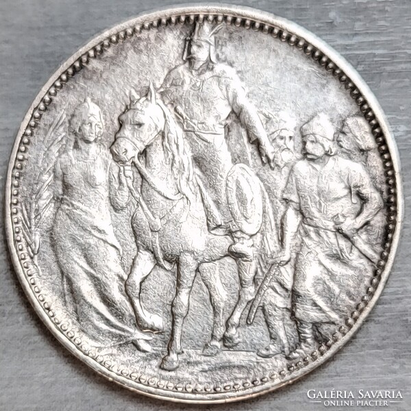 FJ ezüst 1korona Millenniumi 1896