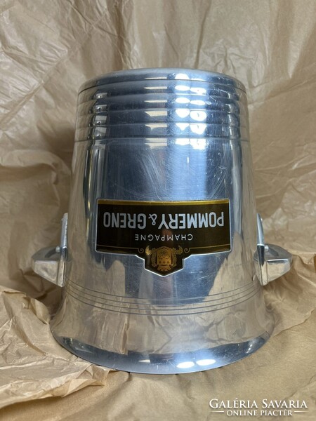Champagne Pommery & Greno Art Deco pezsgőhűtő jégveder