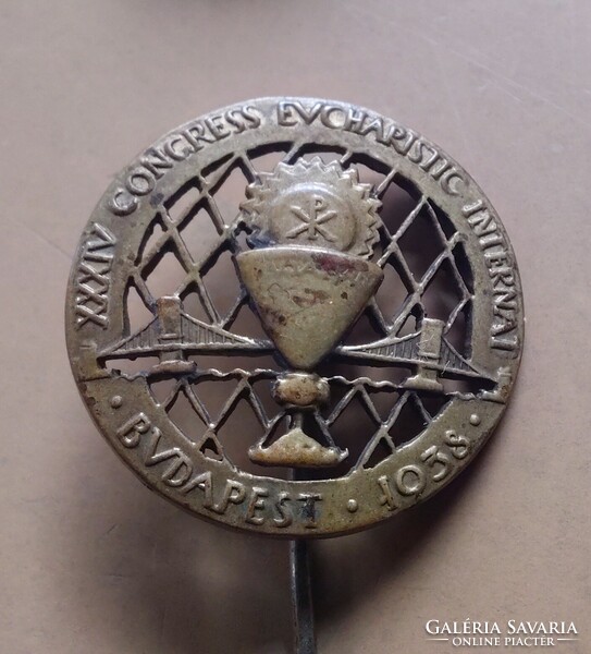 1938. "XXXIV. Nemzetközi Eucharisztikus Kongresszus Budapest" 6db . Madarassy , Ludvig  gyartók.