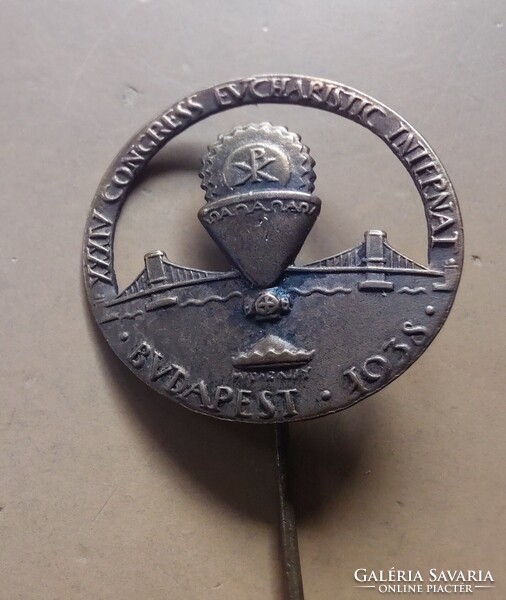 1938. "XXXIV. Nemzetközi Eucharisztikus Kongresszus Budapest" 6db . Madarassy , Ludvig  gyartók.