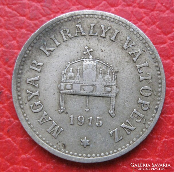 Magyar Királyság 10 fillér 1915 (T68)