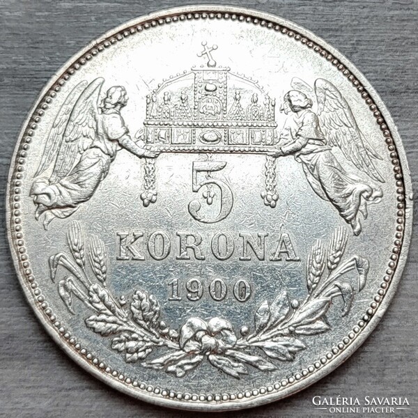 Ferenc József 5 Korona 1900