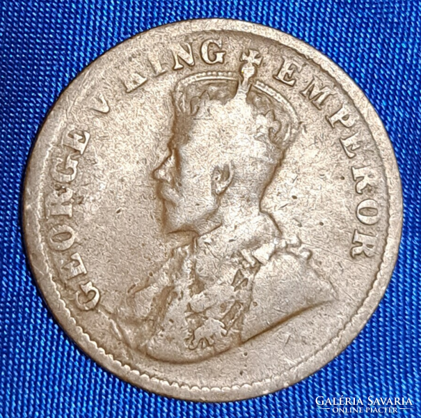 1919.  Brit India  V. György 1/4 Anna   (1122)