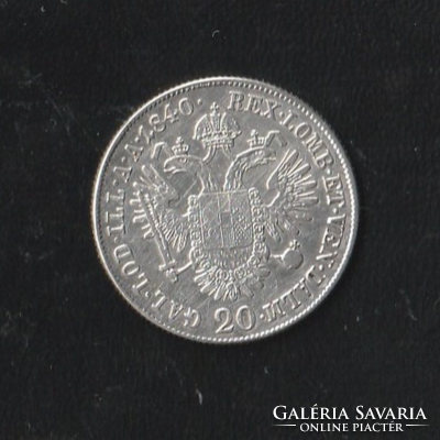 20 Krajcár 1840 ezüst