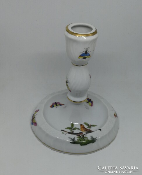 Herendi porcelán Rotschild mintás gyertyatartó!