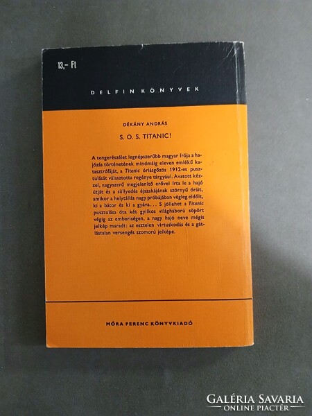 Dékány András - SOS Titanic! - 1979 - Delfin könyvek**