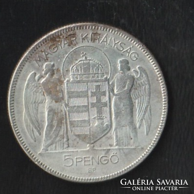 5 Pengő 1930 Horthy