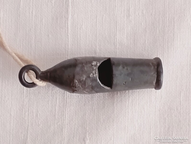 Antik síp 6cm horgany katonai  csendőrségi