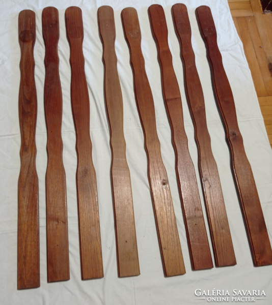 Fence,Railing,or Hallway wall elements 110 cm high 7 cm wide 8 pcs together