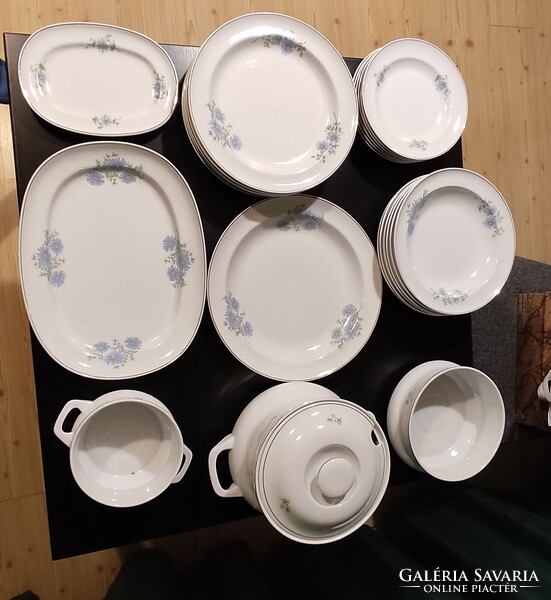 Hollóháza porcelán étkészlet