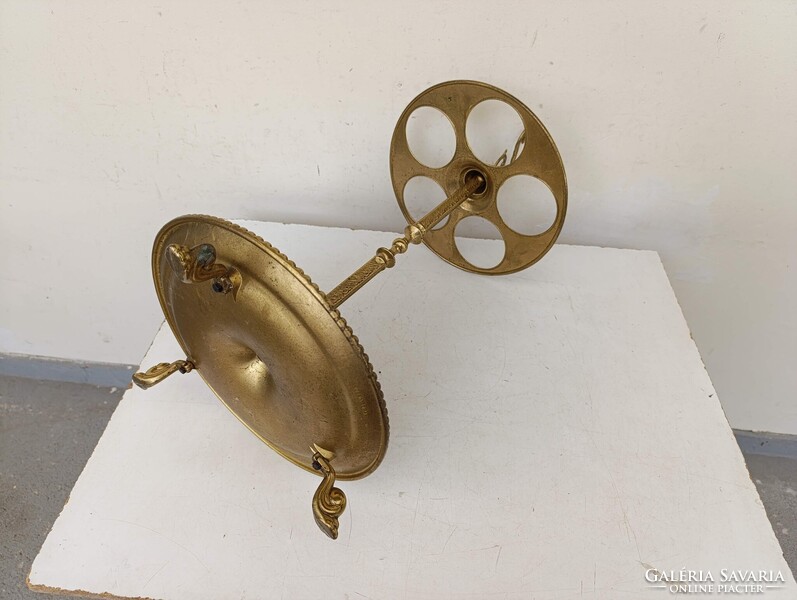 Antik esernyőtartó öntöttvas öntött sárgaréz esernyő sétapálca tartó 906 3010