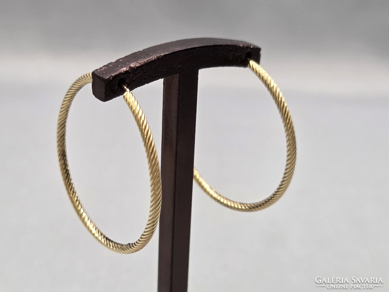 14 K arany karika fülbevaló 1,58 g