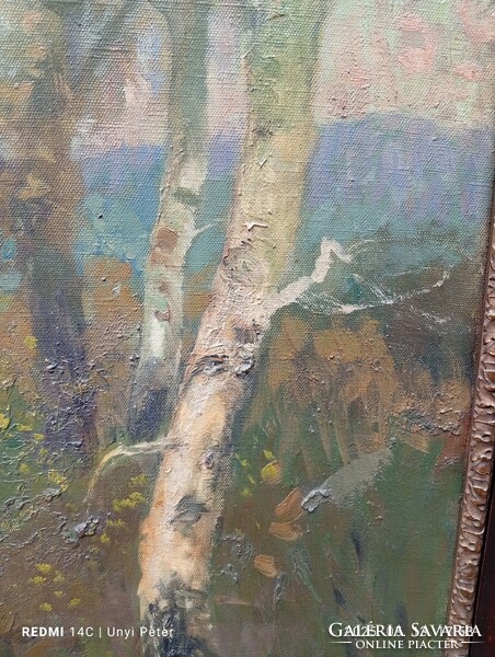 Kasznár Ring Jenő óriási festménye