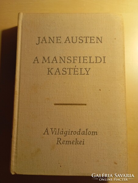 Jane Austen A mansfieldi kastély