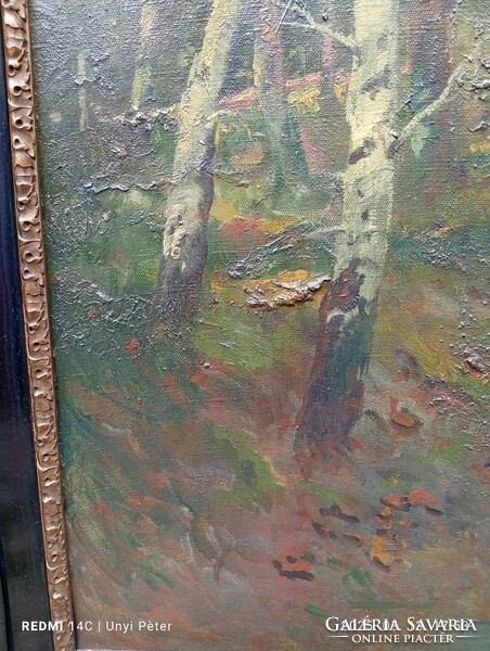 Kasznár Ring Jenő óriási festménye