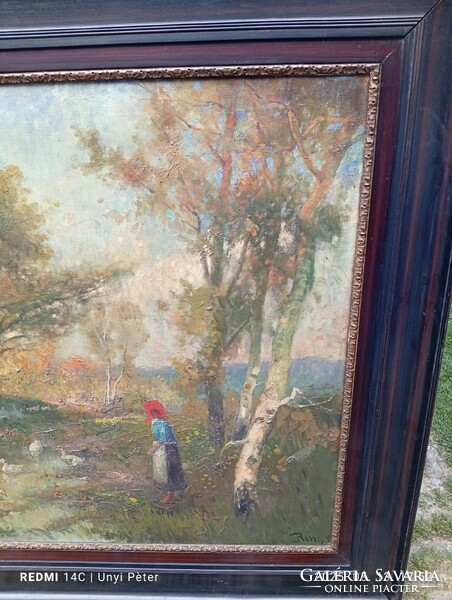 Kasznár Ring Jenő óriási festménye