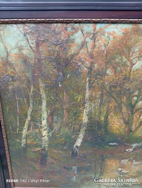 Kasznár Ring Jenő óriási festménye