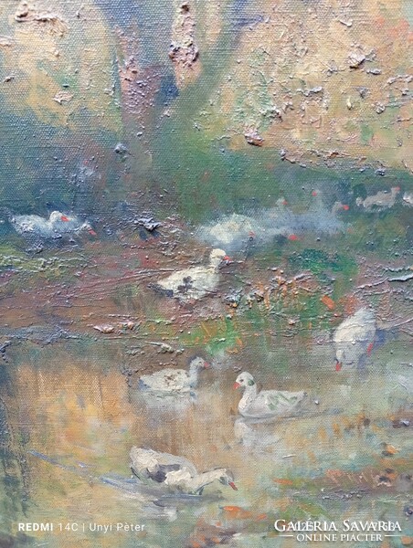 Kasznár Ring Jenő óriási festménye