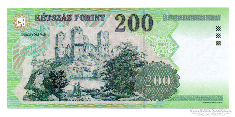 200 Forint Bankjegy 2006 FC EF