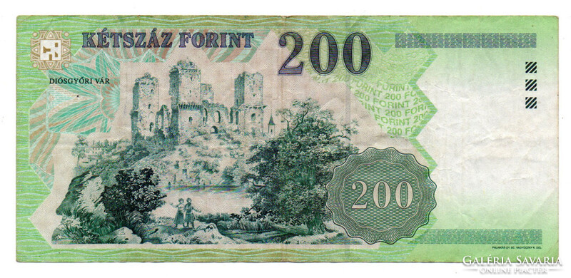 200 Forint Bankjegy 2006 FC F