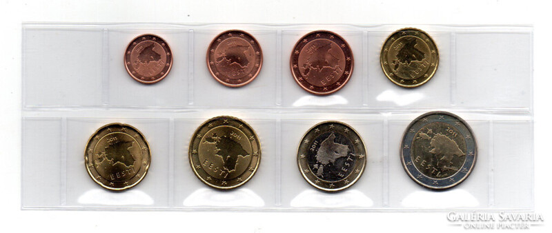 Érsztország EURO forgalmi sor 2011