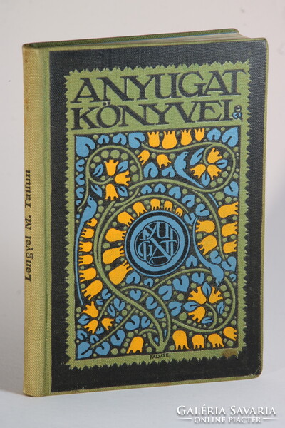 1910 Nyugat könyvei szecessziós Falus Elek kötés Lengyel Menyhért Taifun Első kiadás !!