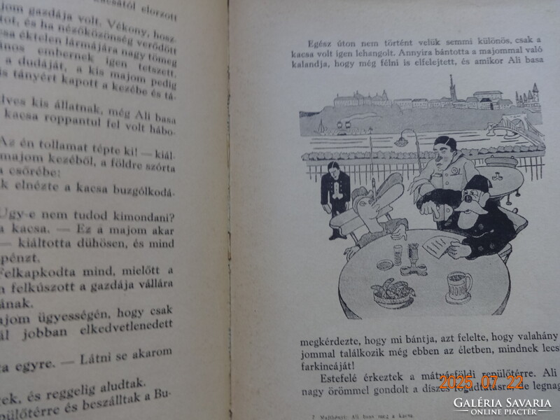 Majtényi György: ALI BASA MEG A KACSA - antik mesekönyv Iser József rajzaival (1934)