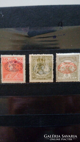 1919 Károly-Zita-Arató román megszállás felülnyomat.