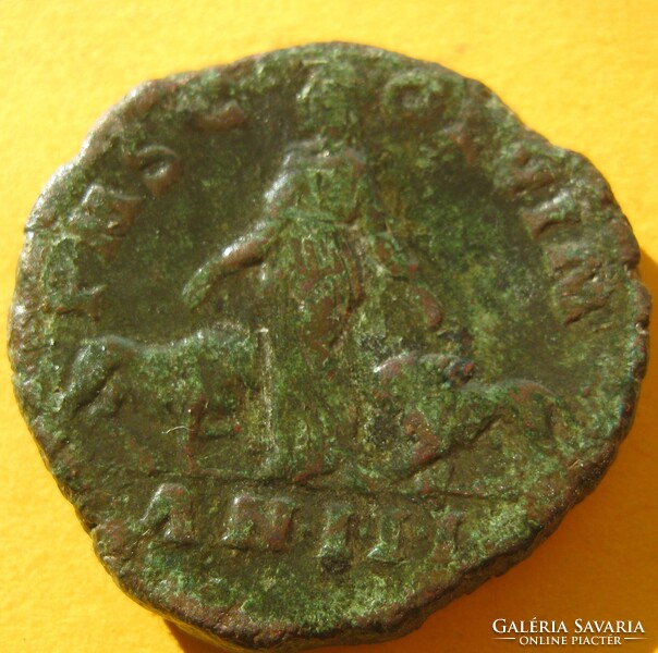 Gordianus III Provinciális Bronz Sestertius Viminacium eredeti zöld patinával  19,7 gr/ 24 mm (L15)