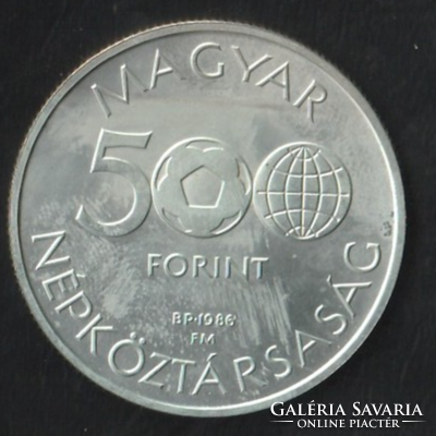 500 Forint 1985 Labdarugó világbajnokság Mexikó 1986