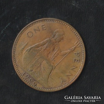 One penny 1966